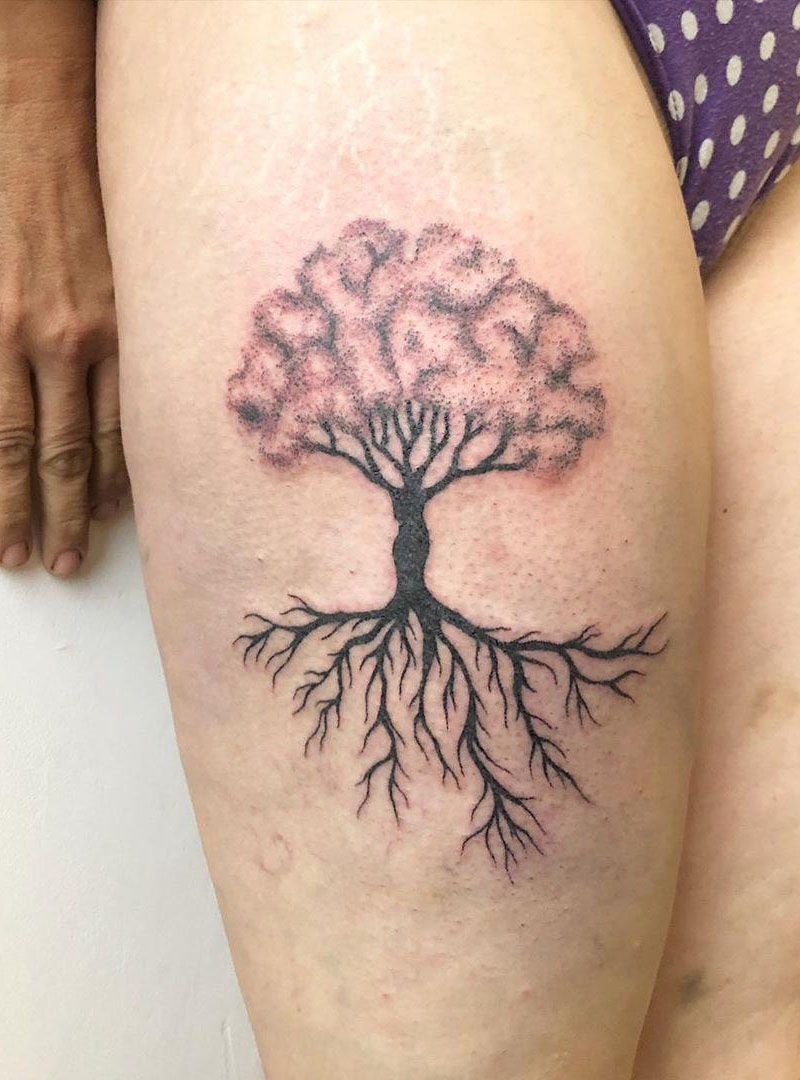 30 Pretty Tree Tattoos Make You Elegant
