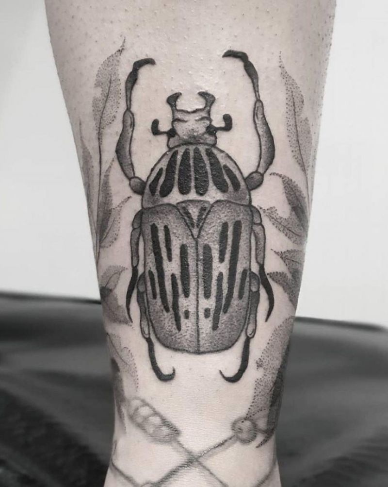 30 Pretty Beetle Tattoos You Must Try