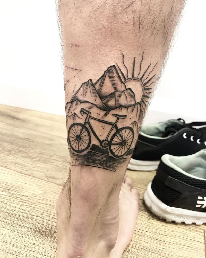 30 Pretty Bicycle Tattoos Make You Beautiful