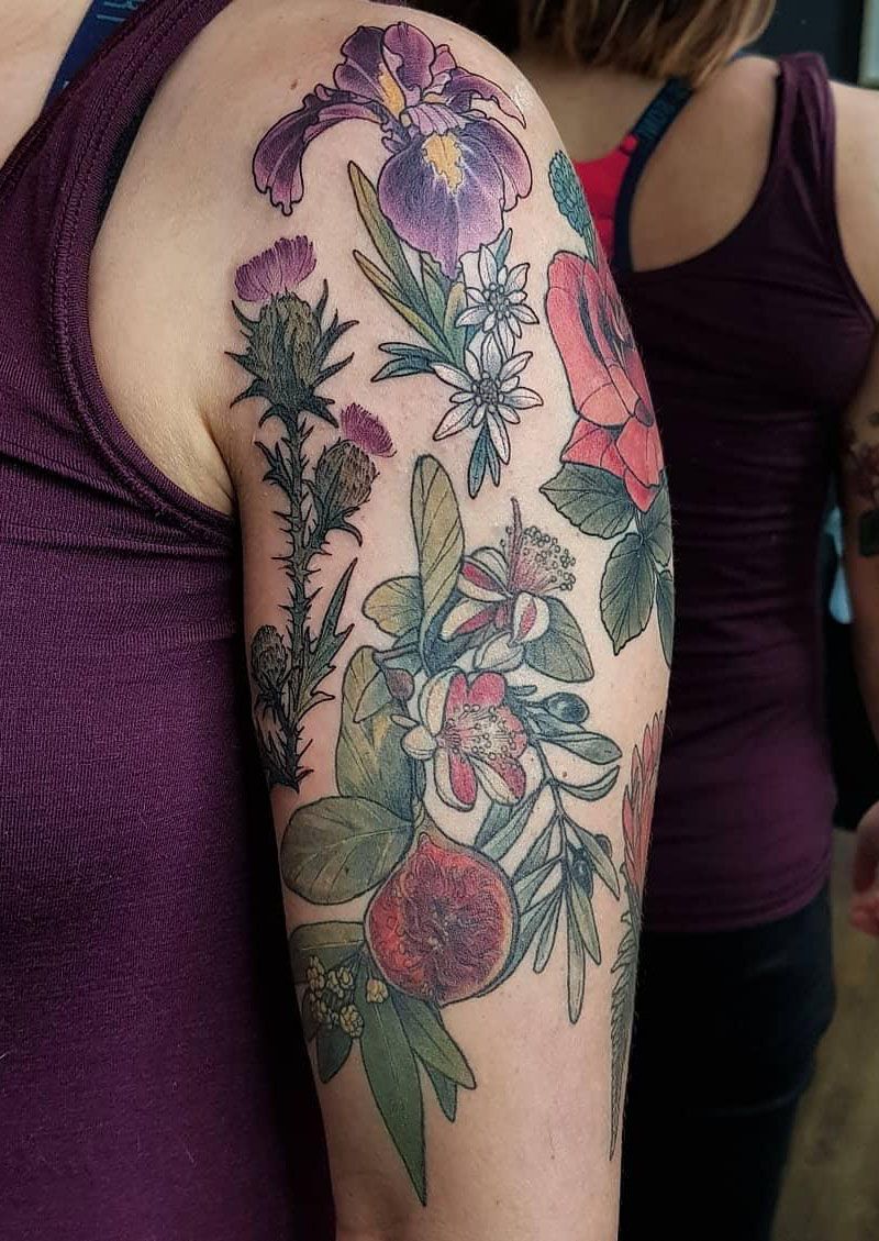 30 Pretty Fig Tattoos You Will Love