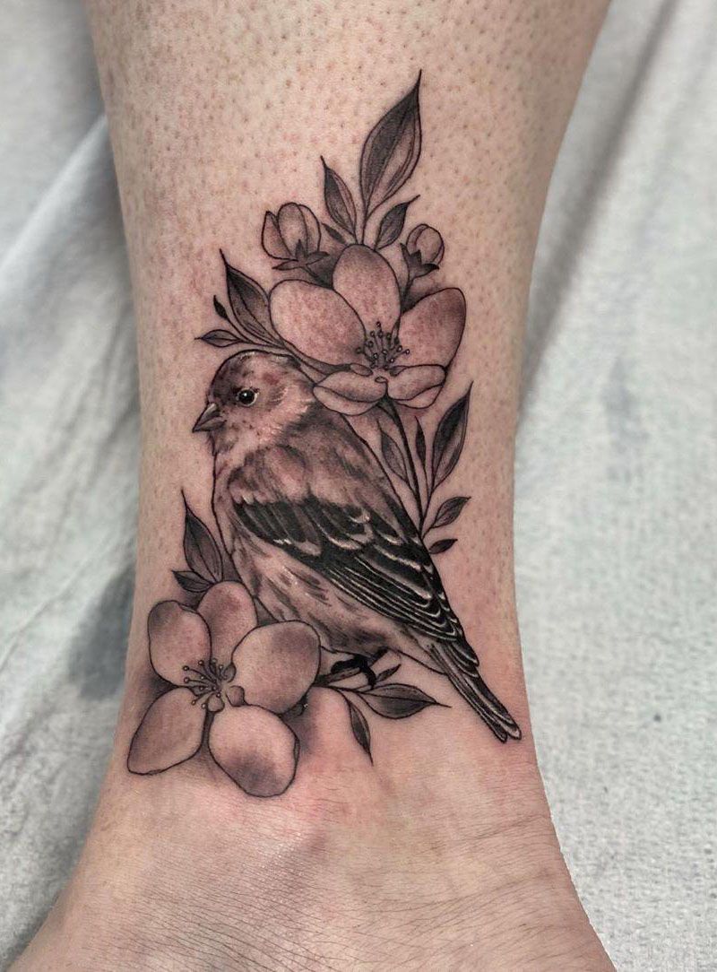 30 Pretty Goldfinch Tattoos to Inspire You