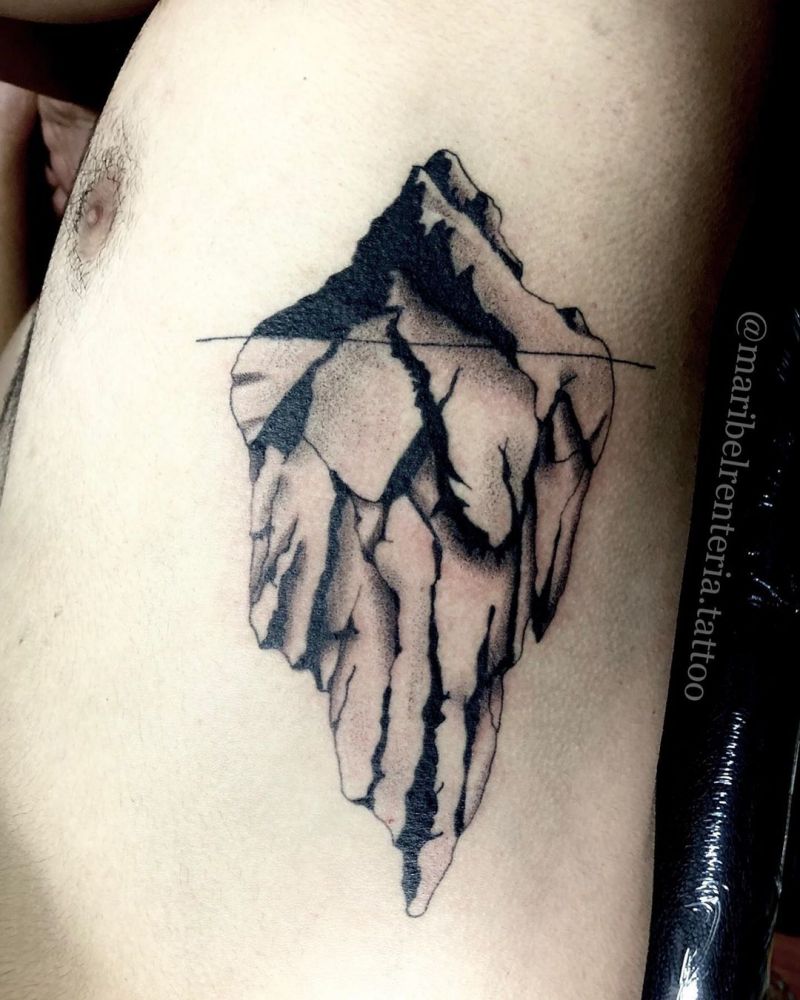 30 Pretty Iceberg Tattoos You Will Love