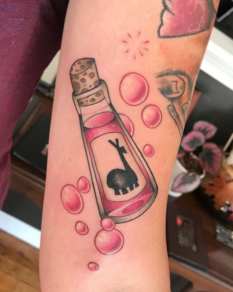 30 Perfect Potion Tattoos Make You Attractive