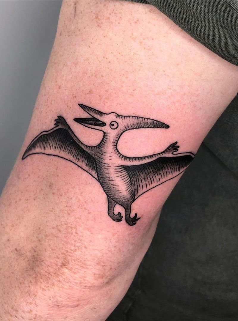 30 Pretty Pterodactyl Tattoos You Will Love