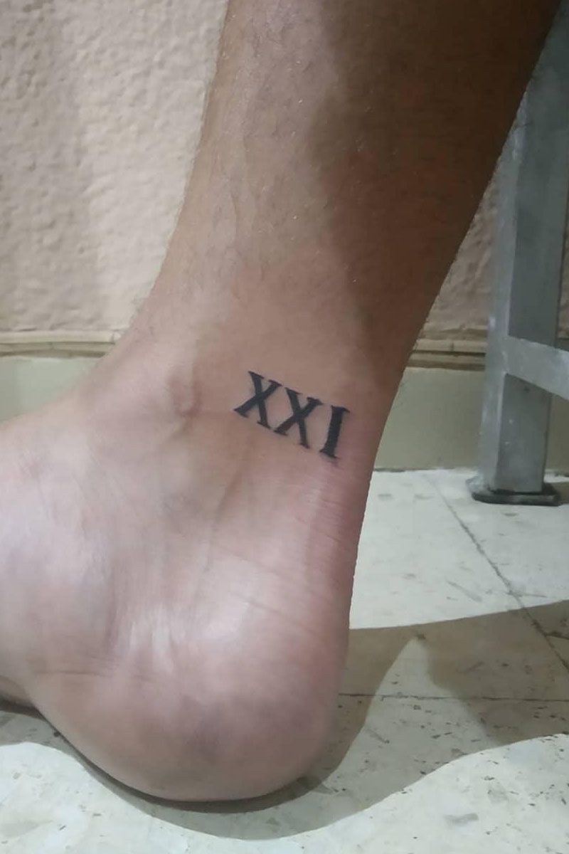 30 Pretty Roman Numeral Tattoos Make You Beautiful Forever