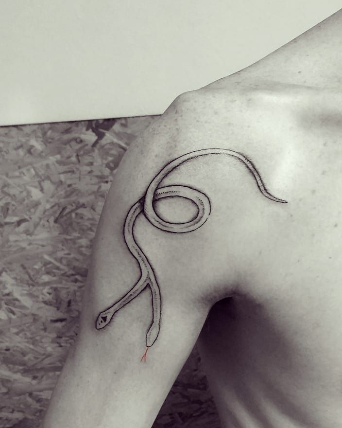 30 Pretty Viper Tattoos You Will Love