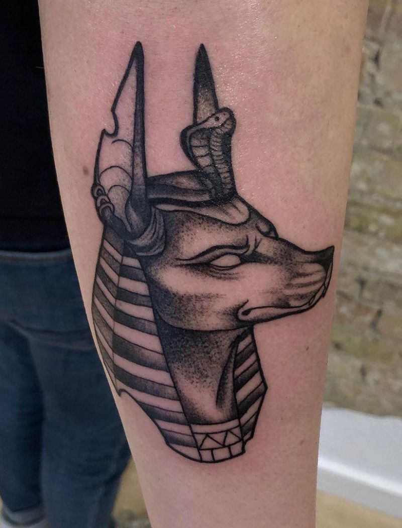 30 Pretty Anubis Tattoos Make You Charming