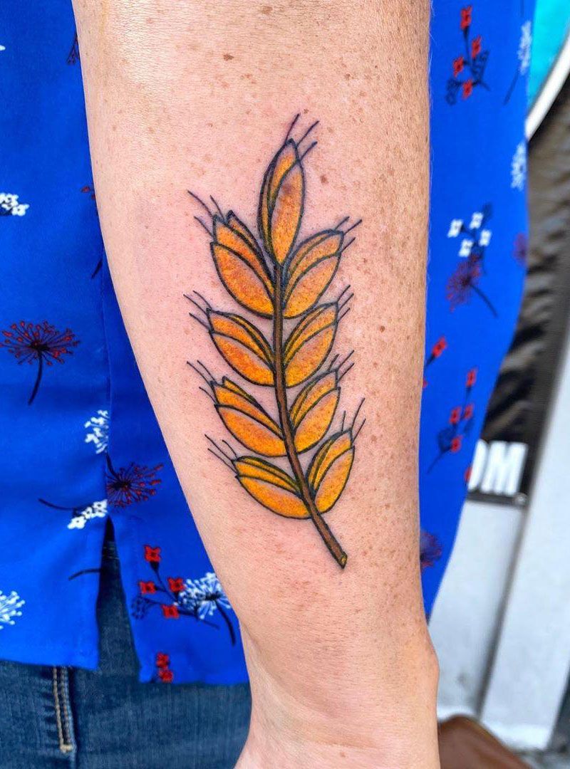 30 Pretty Barley Tattoos to Inspire You