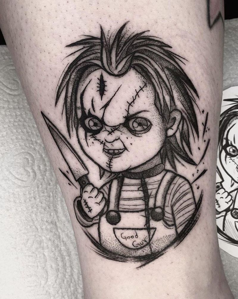 30 Pretty Chucky Tattoos Improve Your Temperament