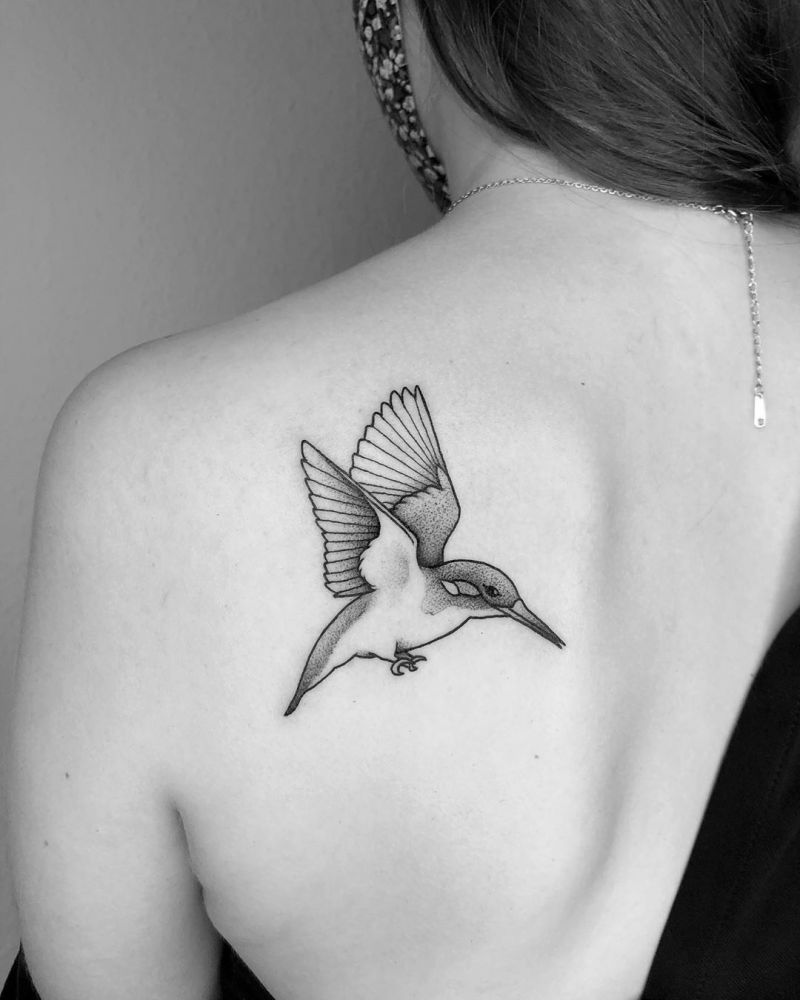 30 Pretty Kingfisher Tattoos You Must Try