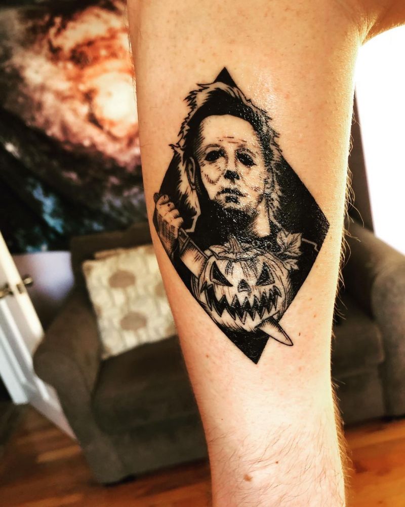 30 Perfect Michael Myers Tattoos Make You Attractive