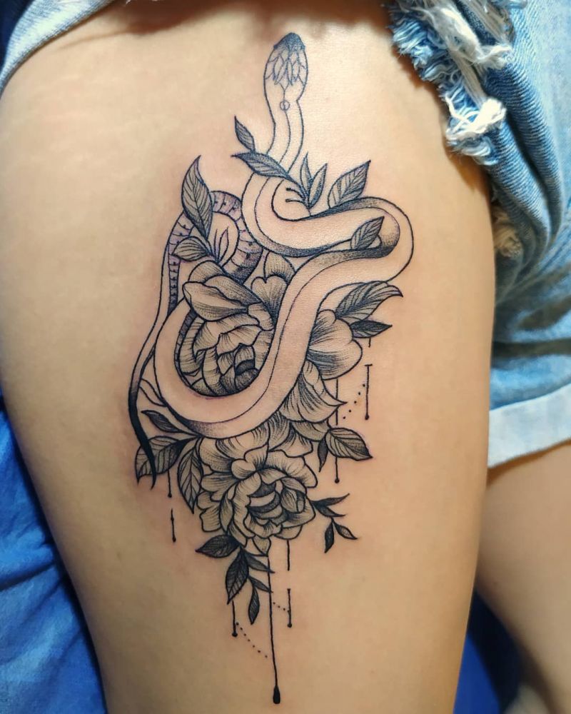 30 Pretty Viper Tattoos You Will Love