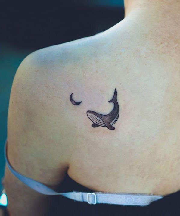 30 Pretty Whale Tattoos to Inspire You