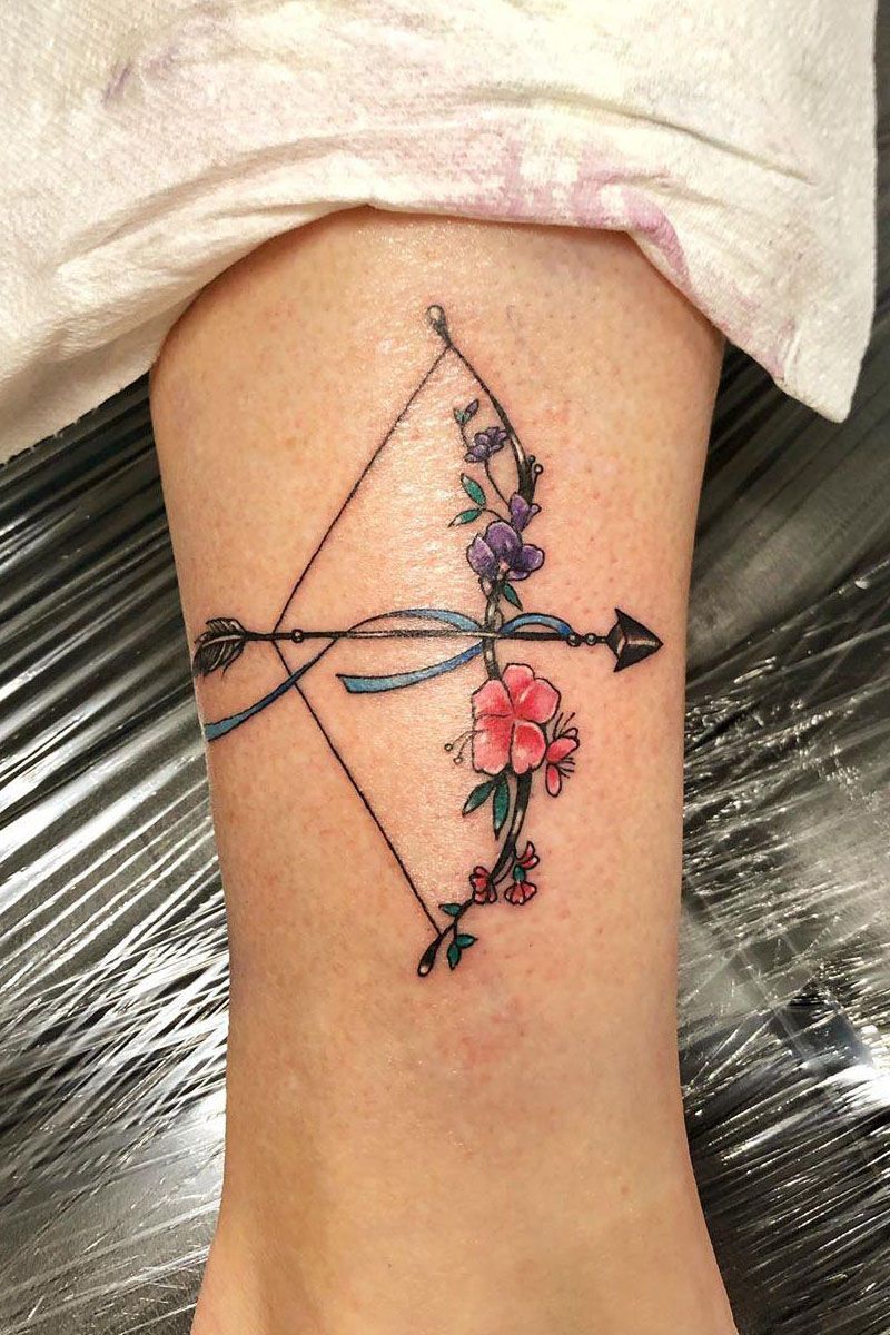 30 Pretty Archery Tattoos that Can Enhance Your Temperament