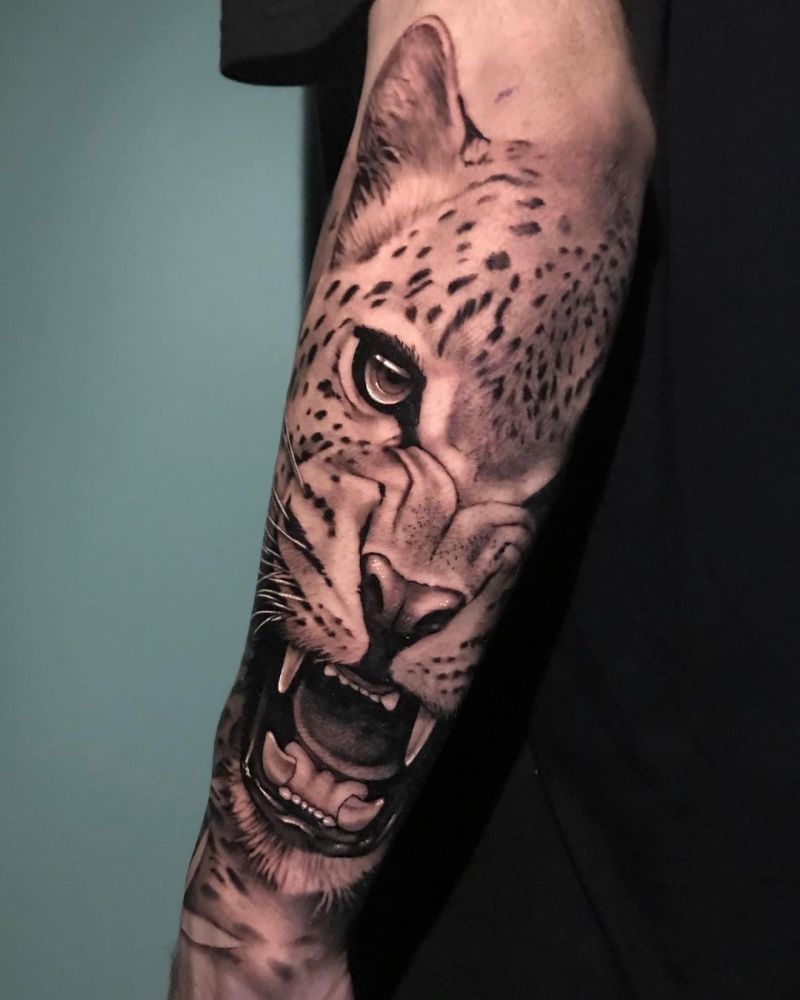 30 Pretty Jaguar Tattoos You Will Love to Try