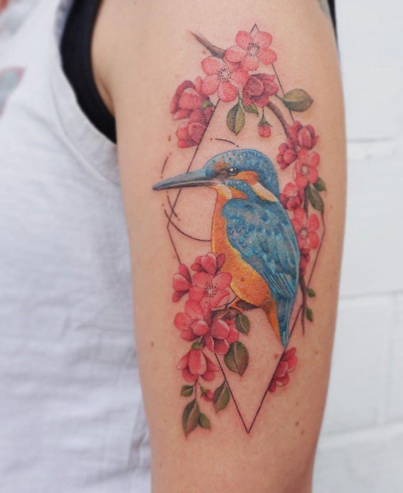 30 Pretty Kingfisher Tattoos You Must Try