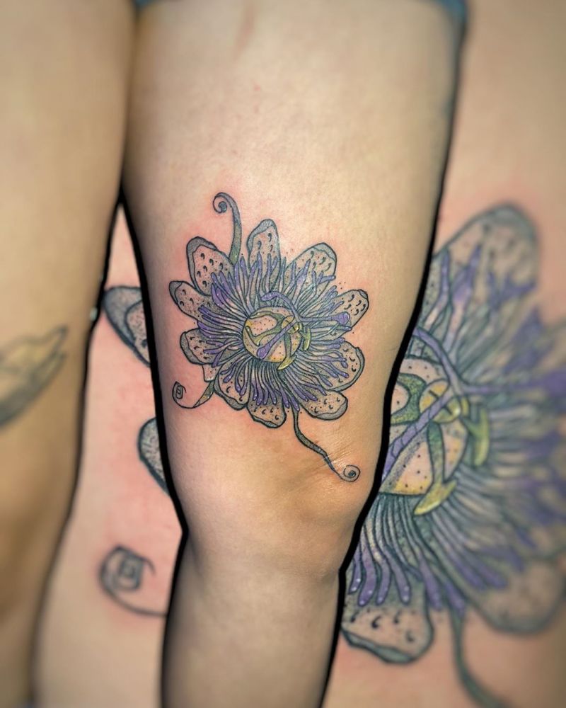 30 Pretty Passion Flower Tattoos You Must Try