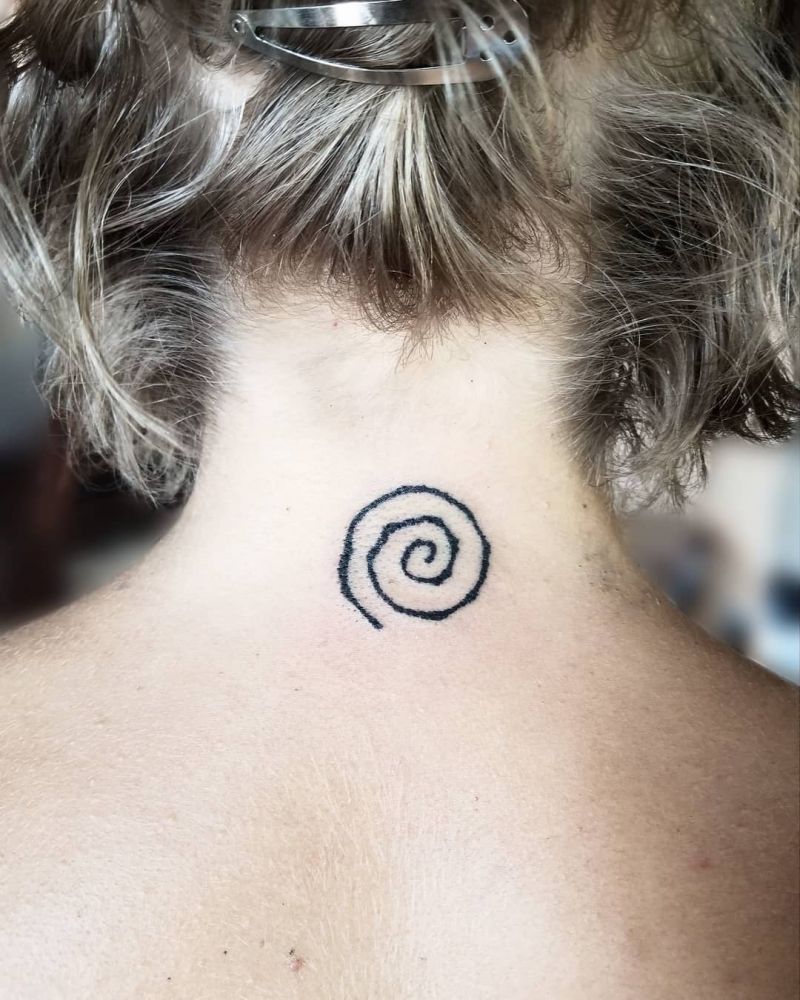 30 Pretty Spiral Tattoos You Will Love