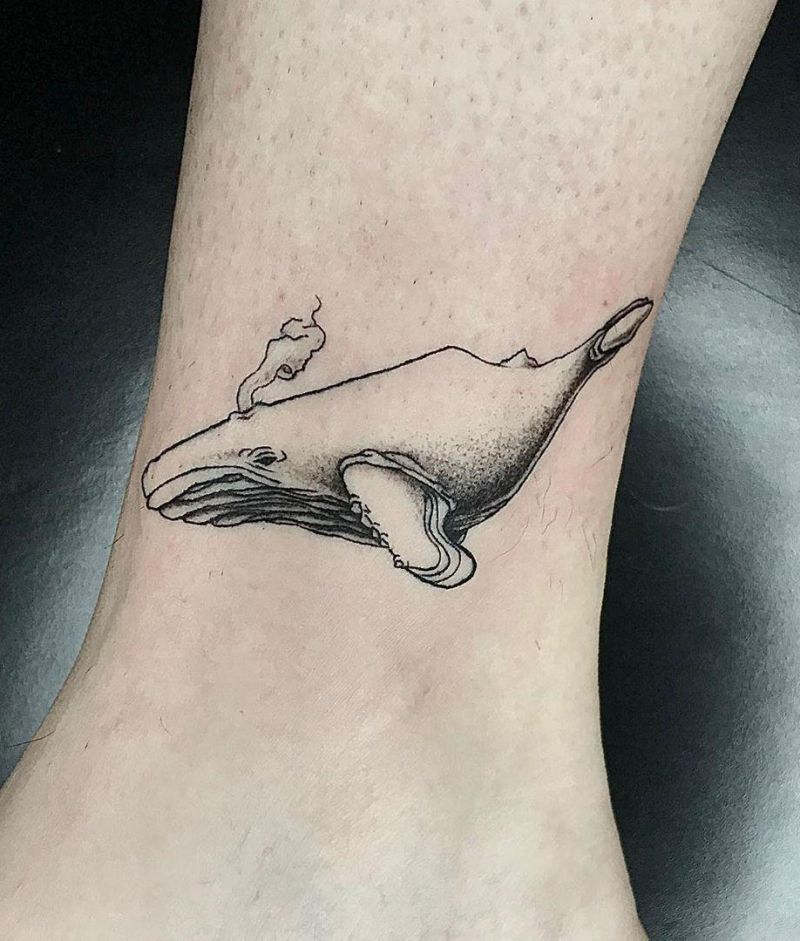 30 Pretty Whale Tattoos to Inspire You