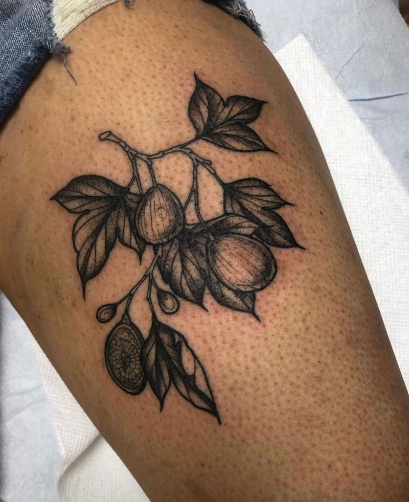 30 Pretty Fig Tattoos You Will Love