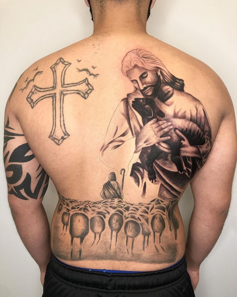 30 Perfect Jesus Tattoos to Inspire You