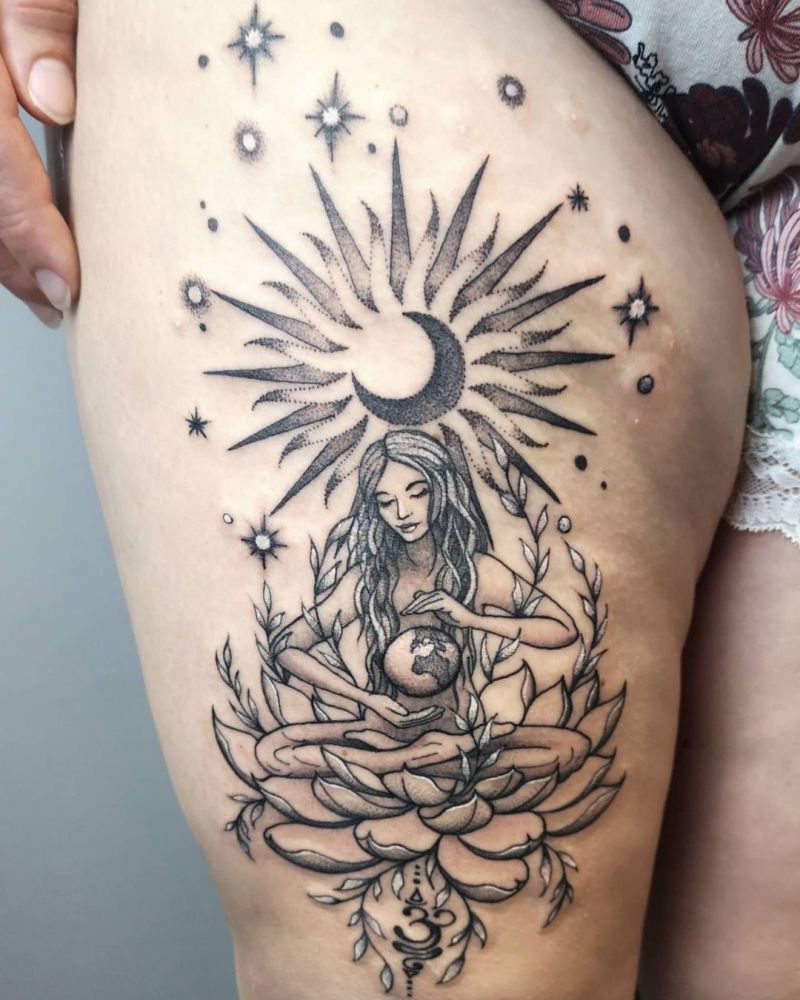 30 Pretty Mother Nature Tattoos You Will Love to Try