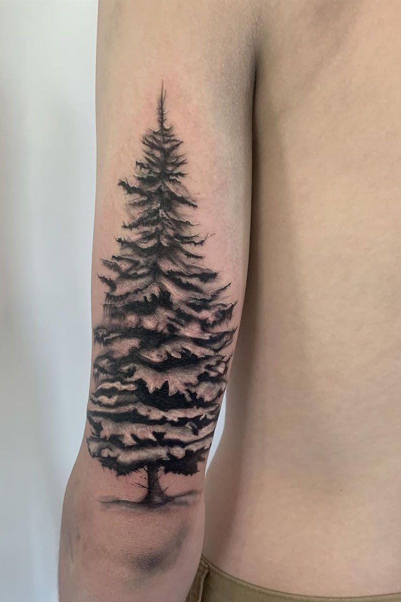 30 Pretty Tree Tattoos Make You Elegant