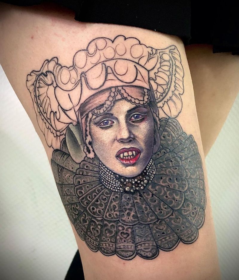 30 Pretty Vampire Tattoos to Inspire You