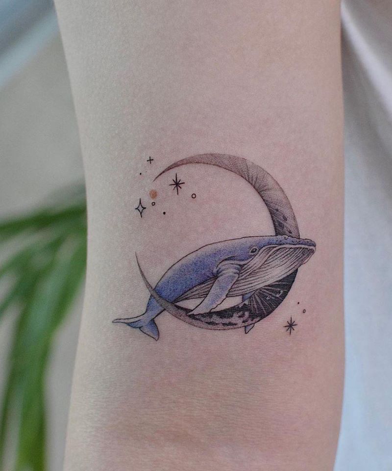 30 Pretty Whale Tattoos to Inspire You