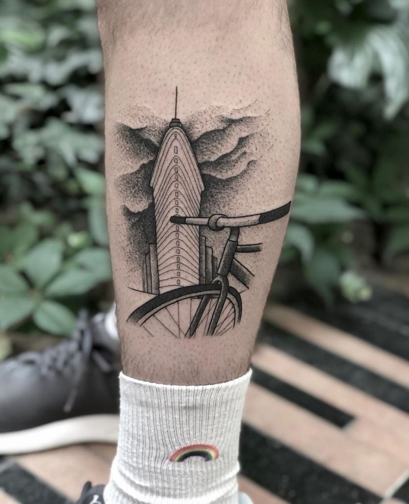 30 Pretty Bicycle Tattoos Make You Beautiful