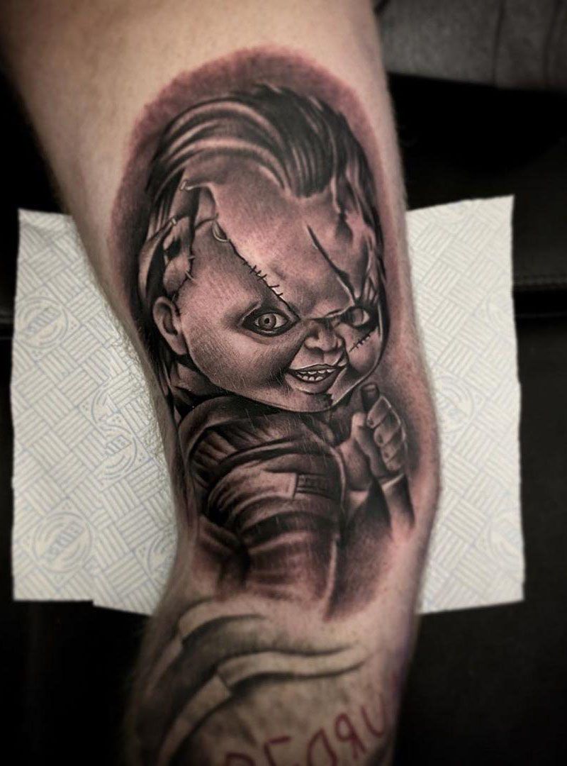 30 Pretty Chucky Tattoos Improve Your Temperament