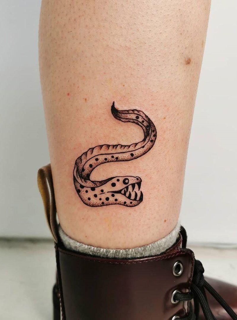 30 Pretty Eel Tattoos to Inspire You