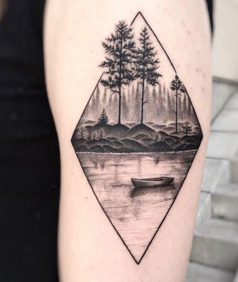 30 Pretty Fir Tree Tattoos You Will Love