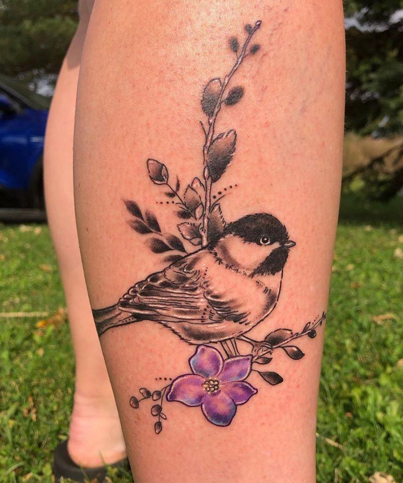 30 Pretty Larkspur Tattoos that Can Enhance Your Temperament