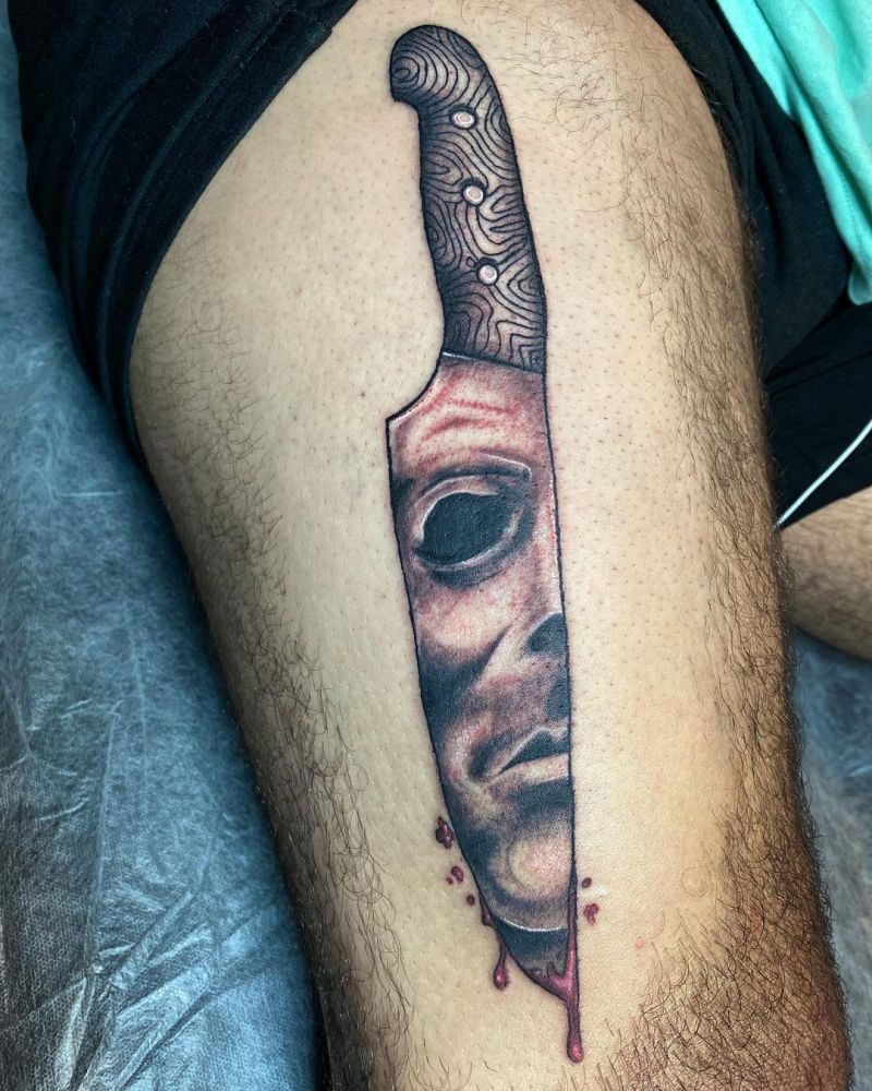 30 Perfect Michael Myers Tattoos Make You Attractive