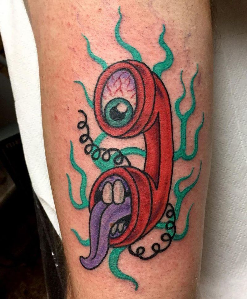 30 Pretty Telephone Tattoos to Inspire You