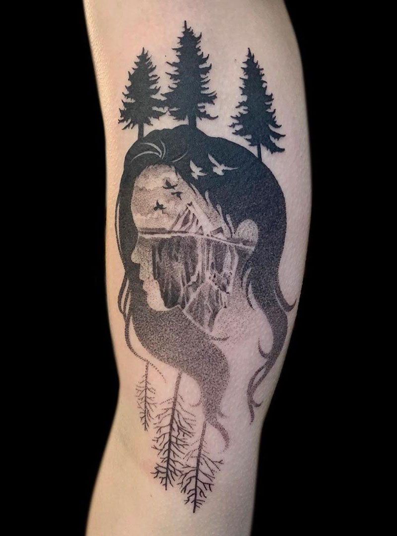 30 Pretty Tree Tattoos Make You Elegant