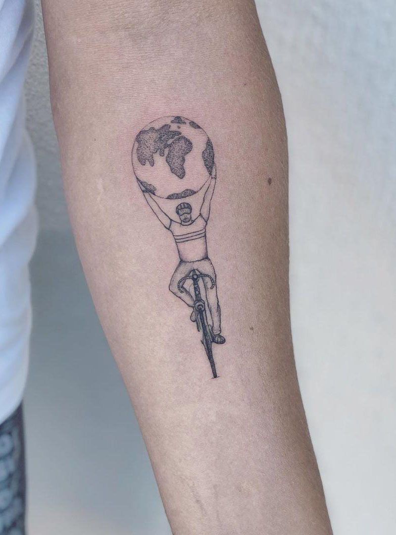 30 Pretty Bicycle Tattoos Make You Beautiful