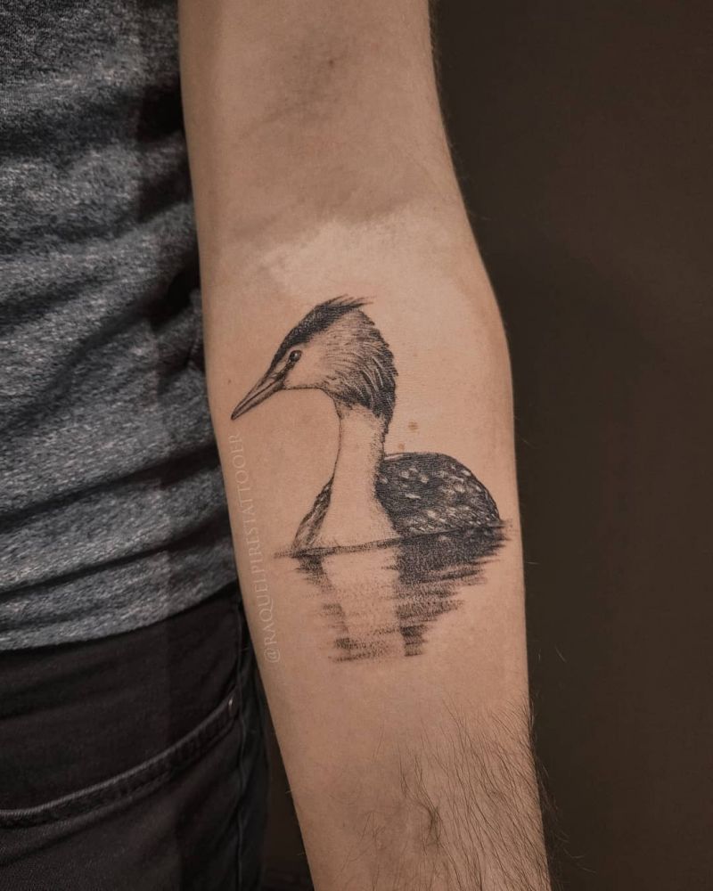 30 Pretty Duck Tattoos Improve Your Temperament