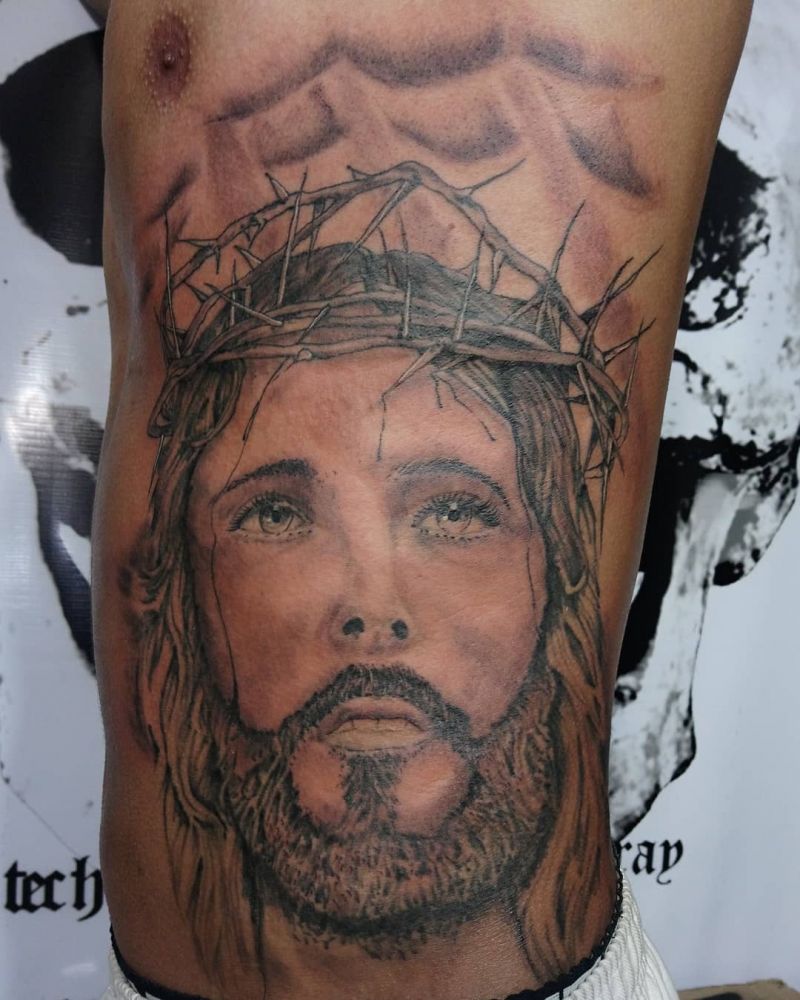 30 Perfect Jesus Tattoos to Inspire You