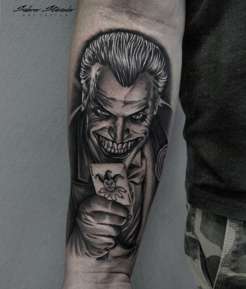 30 Pretty Joker Tattoos You Will Love