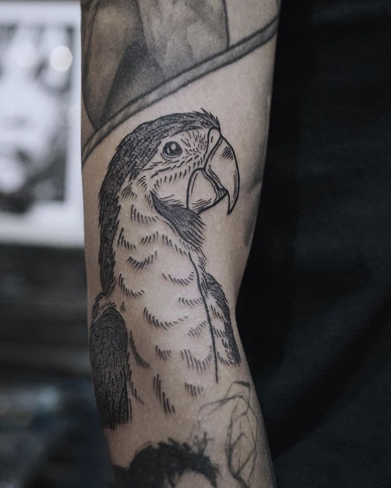 30 Pretty Macaw Tattoos Bring You Happiness