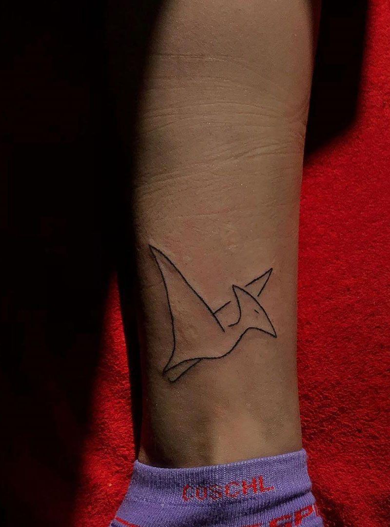 30 Pretty Pterodactyl Tattoos You Will Love