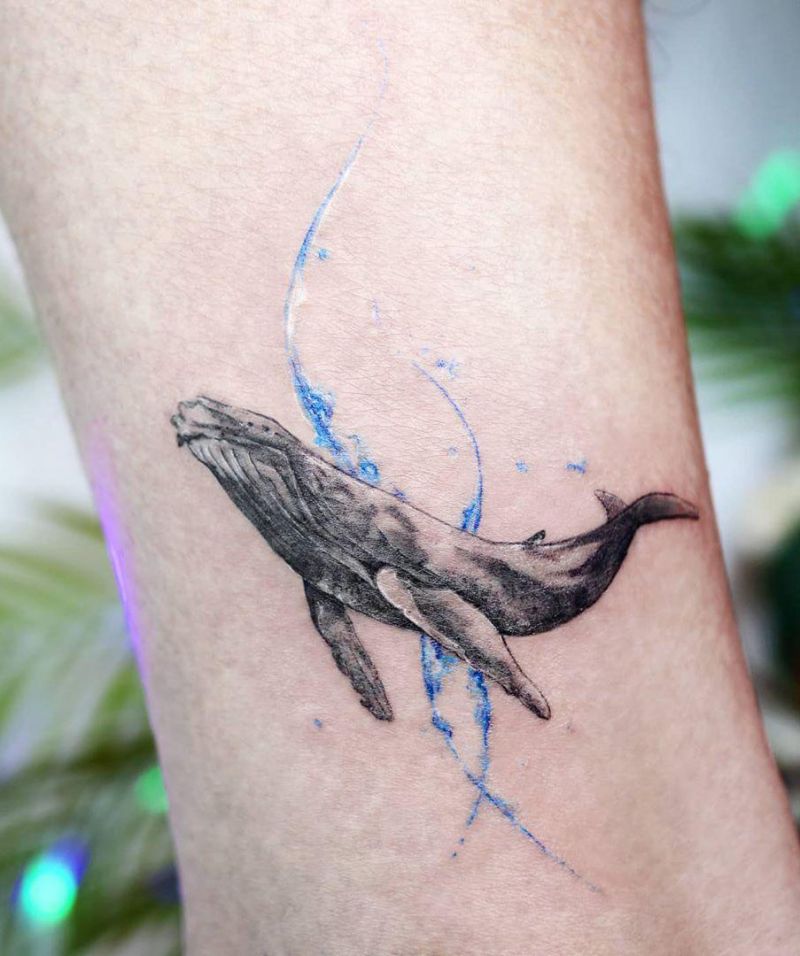 30 Pretty Whale Tattoos to Inspire You