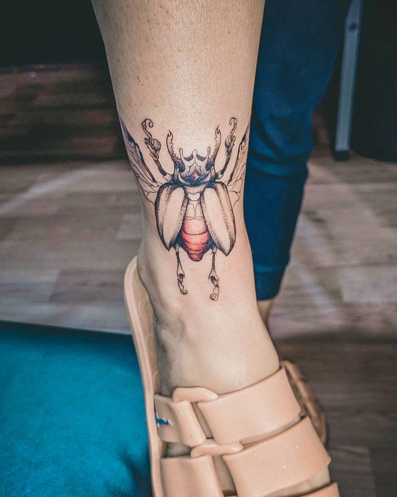 30 Pretty Beetle Tattoos You Must Try