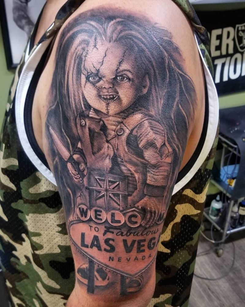 30 Pretty Chucky Tattoos Improve Your Temperament