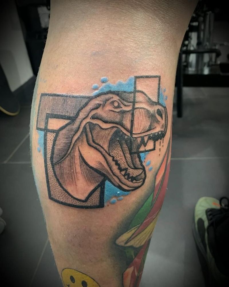 30 Pretty Dinosaur Tattoos to Inspire You