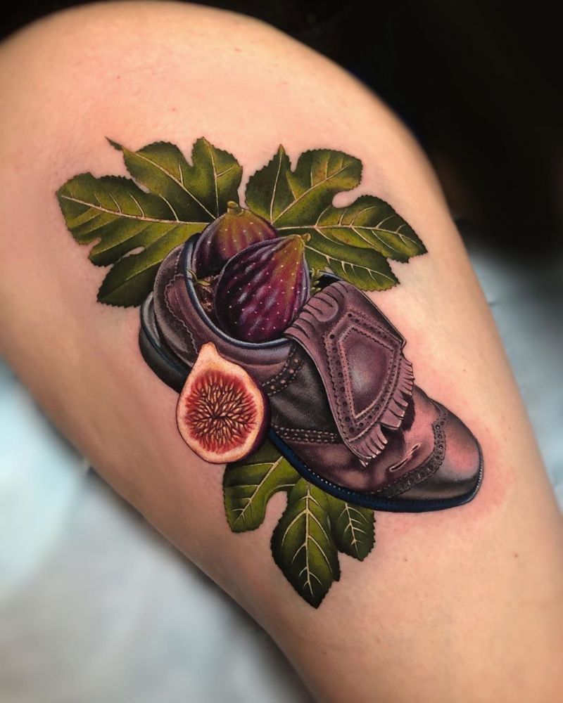 30 Pretty Fig Tattoos You Will Love