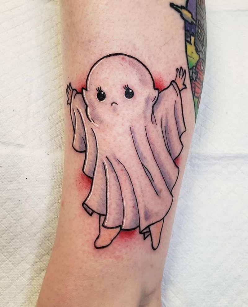 30 Pretty Ghost Tattoos to Inspire You