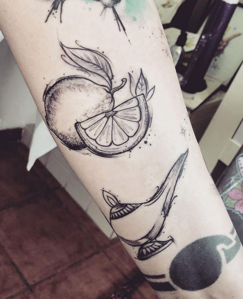 30 Pretty Lime Tattoos You Will Love